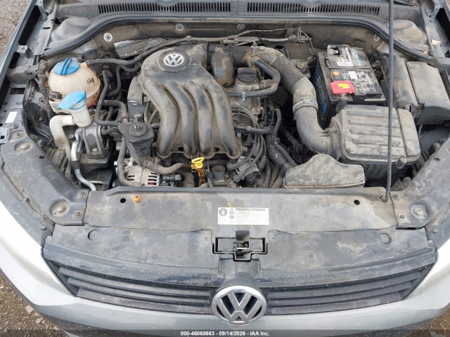 46068663 :رقم المزاد ، 3VW1K7AJ1CM333899 vin ، 2012 Volkswagen Jetta 2.0l S مزاد بيع