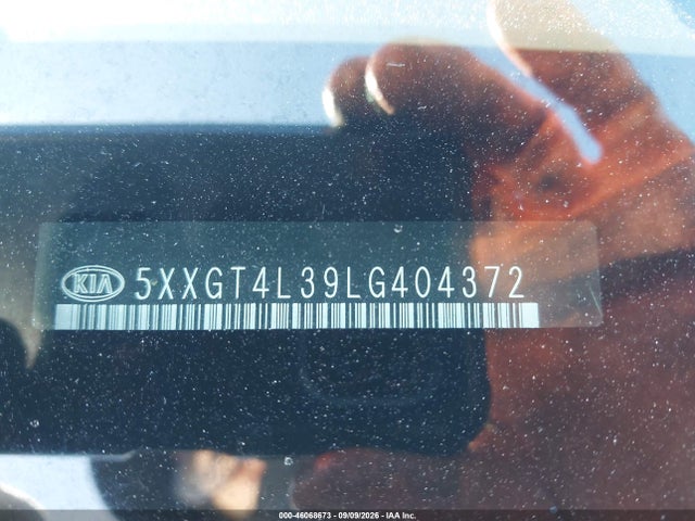 KIA Optima Lx 2020 5XXGT4L39LG404372 Image 9