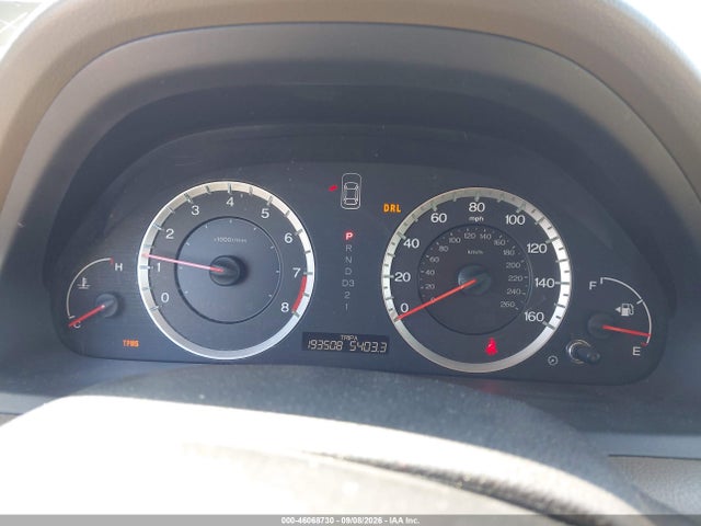 46068730 :رقم المزاد ، 1HGCP26859A135128 vin ، 2009 Honda Accord 2.4 Ex-l مزاد بيع