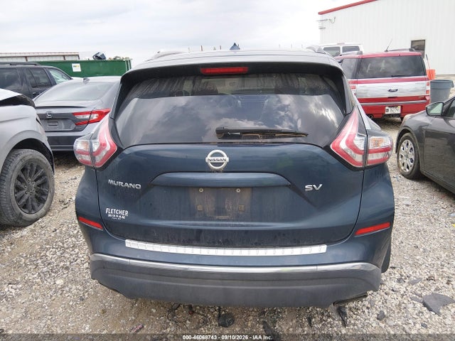 46068743 :رقم المزاد ، 5N1AZ2MGXFN217608 vin ، 2015 Nissan Murano Sv مزاد بيع