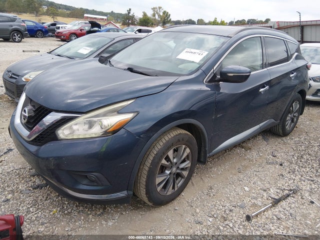 46068743 :رقم المزاد ، 5N1AZ2MGXFN217608 vin ، 2015 Nissan Murano Sv مزاد بيع
