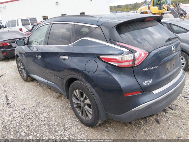 46068743 :رقم المزاد ، 5N1AZ2MGXFN217608 vin ، 2015 Nissan Murano Sv مزاد بيع