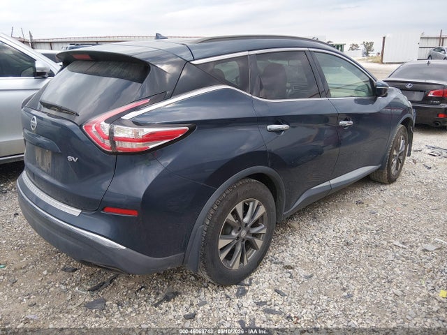 46068743 :رقم المزاد ، 5N1AZ2MGXFN217608 vin ، 2015 Nissan Murano Sv مزاد بيع
