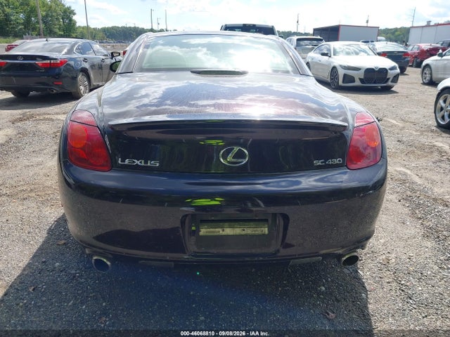 Aukcja sprzedaży 2002 Lexus Sc 430, vin: JTHFN48Y520006892, numer aukcji: 46068810