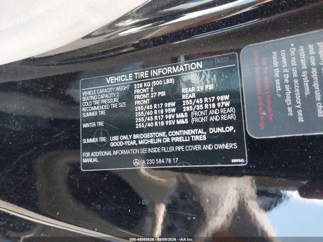 Продажа на аукционе авто 2006 Mercedes-benz Sl 500, vin: WDBSK75F26F109251, номер лота: 46068826