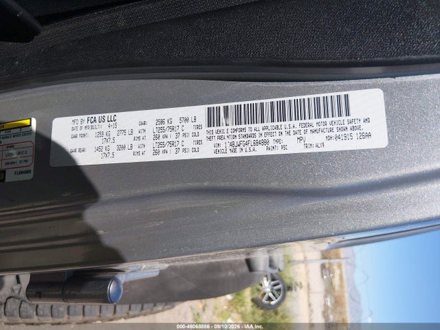 Aukcja sprzedaży 2015 Jeep Wrangler Unlimited Rubicon, vin: 1C4BJWFG4FL684880, numer aukcji: 46068886