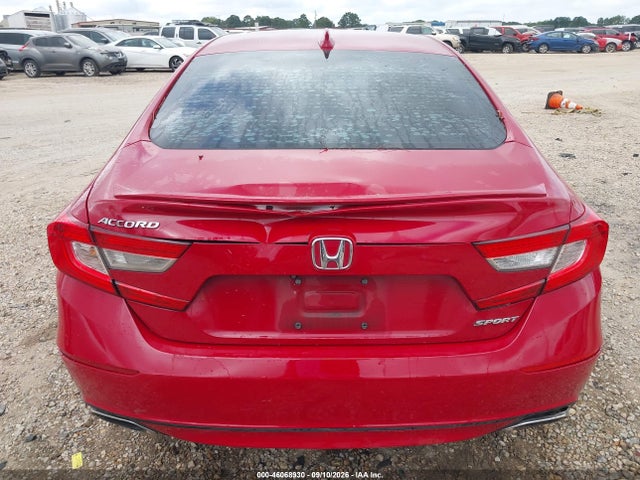 2018 Honda Accord Sport მანქანა იყიდება აუქციონზე, vin: 1HGCV1F3XJA131262, აუქციონის ნომერი: 46068930