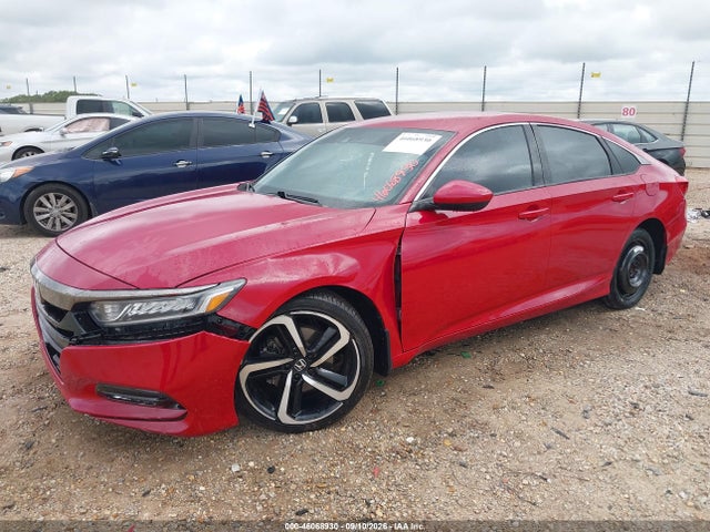 2018 Honda Accord Sport მანქანა იყიდება აუქციონზე, vin: 1HGCV1F3XJA131262, აუქციონის ნომერი: 46068930