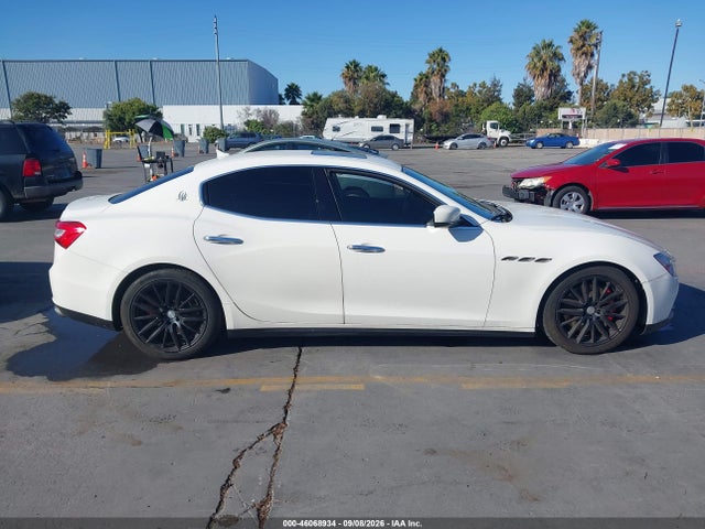 46068934 :رقم المزاد ، ZAM57RTA9F1137186 vin ، 2015 Maserati Ghibli S Q4 مزاد بيع