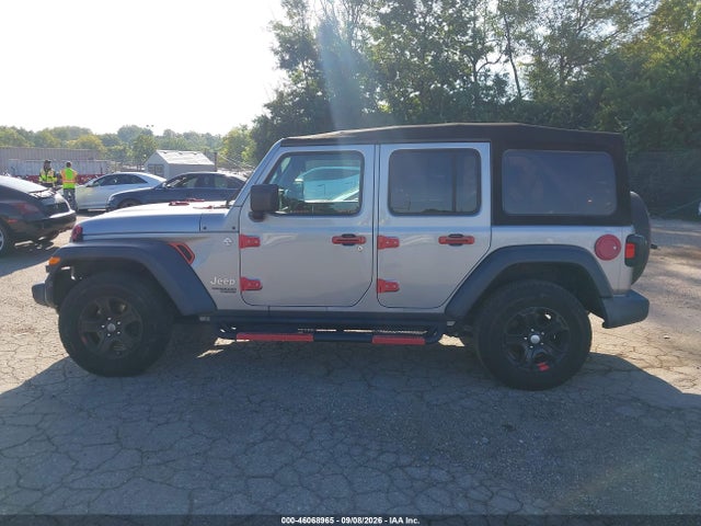 46068965 :رقم المزاد ، 1C4HJXDGXKW582768 vin ، 2019 Jeep Wrangler Unlimited Sport S 4x4 مزاد بيع