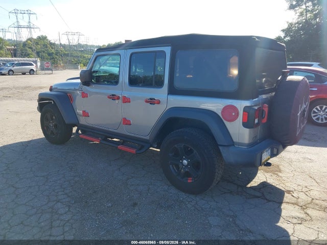 46068965 :رقم المزاد ، 1C4HJXDGXKW582768 vin ، 2019 Jeep Wrangler Unlimited Sport S 4x4 مزاد بيع