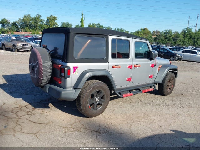 46068965 :رقم المزاد ، 1C4HJXDGXKW582768 vin ، 2019 Jeep Wrangler Unlimited Sport S 4x4 مزاد بيع