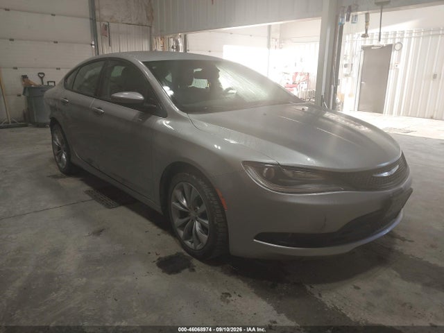 2015 Chrysler 200 S მანქანა იყიდება აუქციონზე, vin: 1C3CCCDGXFN656896, აუქციონის ნომერი: 46068974