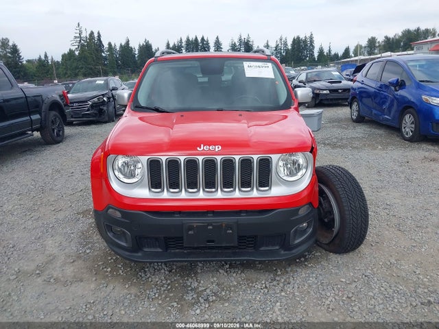 46068999 :رقم المزاد ، ZACCJBDT3GPD98142 vin ، 2016 Jeep Renegade Limited مزاد بيع