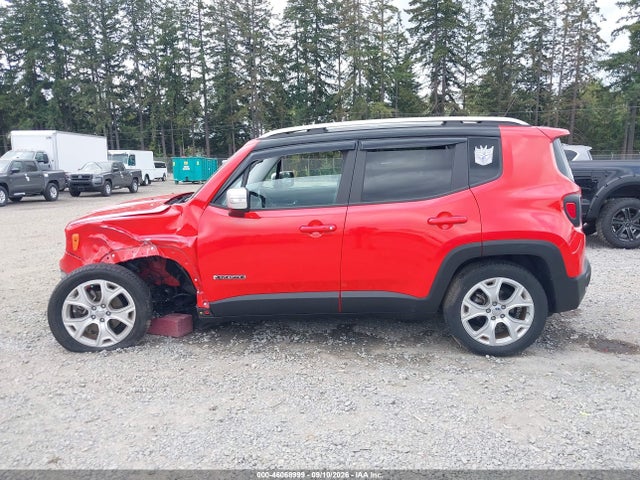 46068999 :رقم المزاد ، ZACCJBDT3GPD98142 vin ، 2016 Jeep Renegade Limited مزاد بيع