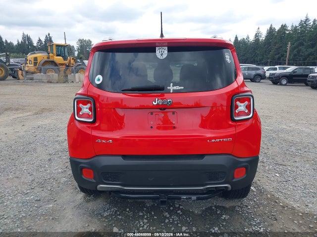 46068999 :رقم المزاد ، ZACCJBDT3GPD98142 vin ، 2016 Jeep Renegade Limited مزاد بيع