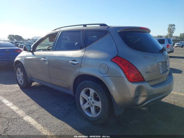 Продажа на аукционе авто 2003 Nissan Murano Sl, vin: JN8AZ08T13W121229, номер лота: 46069044