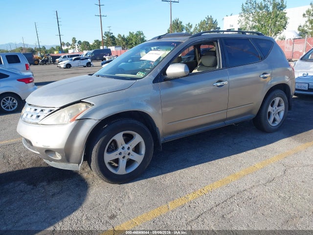 Продажа на аукционе авто 2003 Nissan Murano Sl, vin: JN8AZ08T13W121229, номер лота: 46069044