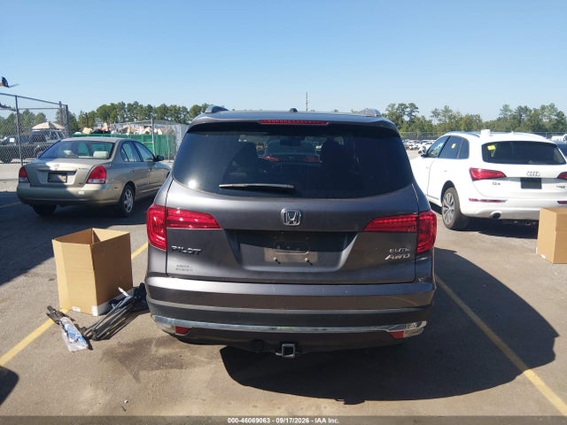 Продаж на аукціоні авто 2016 Honda Pilot Elite, vin: 5FNYF6H05GB060568, номер лоту: 46069063