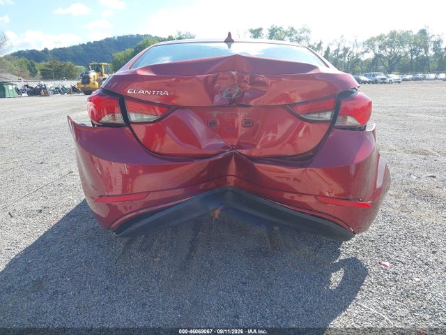 2015 Hyundai Elantra Se მანქანა იყიდება აუქციონზე, vin: 5NPDH4AE4FH548459, აუქციონის ნომერი: 46069067