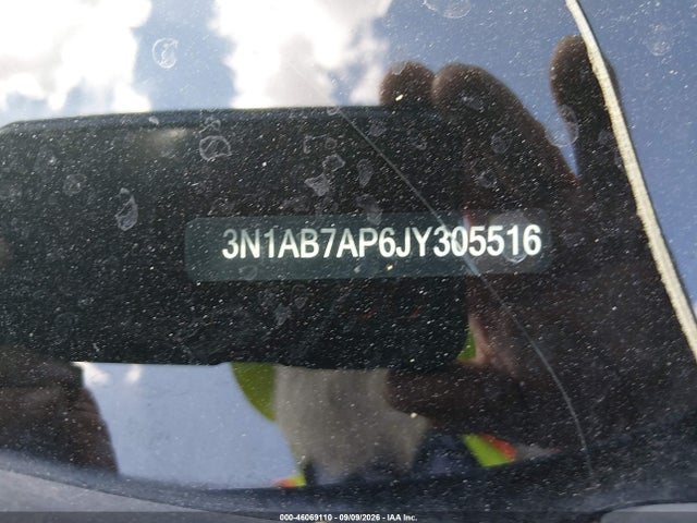 Продаж на аукціоні авто 2018 Nissan Sentra Sv, vin: 3N1AB7AP6JY305516, номер лоту: 46069110