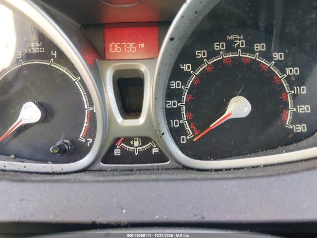 2013 Ford Fiesta Se მანქანა იყიდება აუქციონზე, vin: 3FADP4EJ8DM119333, აუქციონის ნომერი: 46069111
