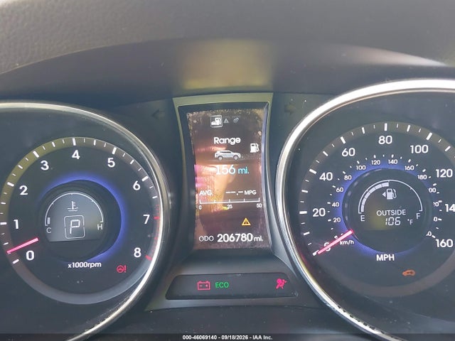 2013 Hyundai Santa Fe Sport 2.0t მანქანა იყიდება აუქციონზე, vin: 5XYZU3LA3DG082601, აუქციონის ნომერი: 46069140