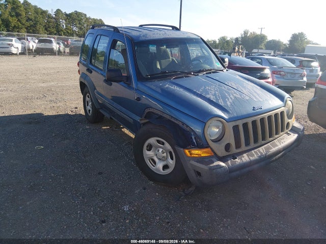 2006 Jeep Liberty Sport მანქანა იყიდება აუქციონზე, vin: 1J4GK48K36W233134, აუქციონის ნომერი: 46069148