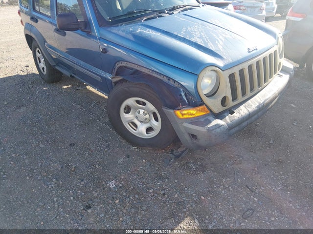 2006 Jeep Liberty Sport მანქანა იყიდება აუქციონზე, vin: 1J4GK48K36W233134, აუქციონის ნომერი: 46069148