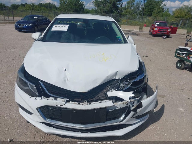 2018 Chevrolet Cruze Lt Auto მანქანა იყიდება აუქციონზე, vin: 3G1BE6SM7JS599608, აუქციონის ნომერი: 46069155