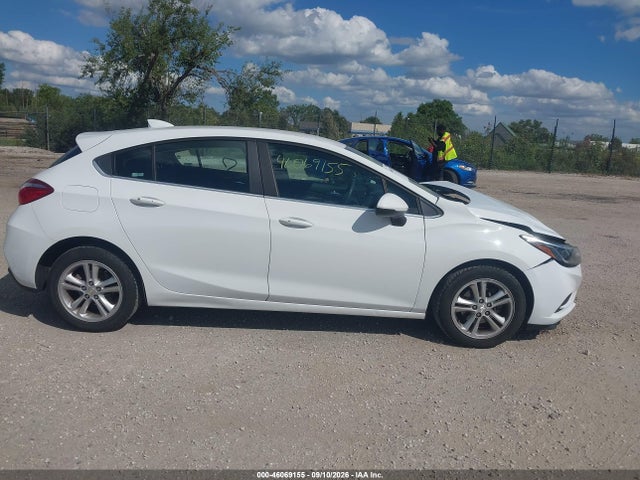 2018 Chevrolet Cruze Lt Auto მანქანა იყიდება აუქციონზე, vin: 3G1BE6SM7JS599608, აუქციონის ნომერი: 46069155