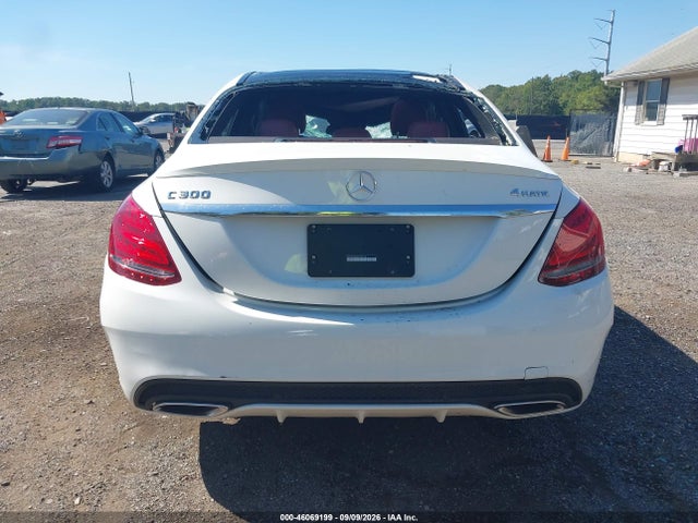 2015 Mercedes-benz C 300 Sport 4matic მანქანა იყიდება აუქციონზე, vin: 55SWF4KB4FU058118, აუქციონის ნომერი: 46069199