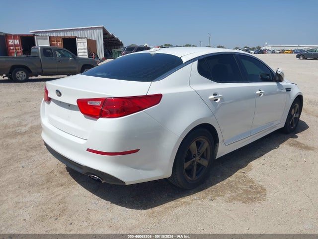 2014 Kia Optima Lx მანქანა იყიდება აუქციონზე, vin: 5XXGM4A78EG349953, აუქციონის ნომერი: 46069206