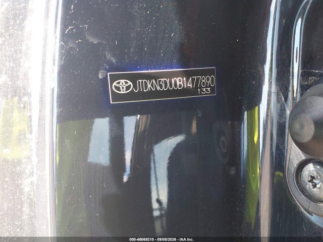 2011 Toyota Prius Two მანქანა იყიდება აუქციონზე, vin: JTDKN3DU0B1477890, აუქციონის ნომერი: 46069210