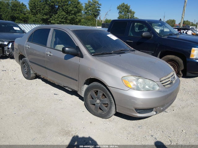 2003 Toyota Corolla Ce მანქანა იყიდება აუქციონზე, vin: 2T1BR32E63C018618, აუქციონის ნომერი: 46069241