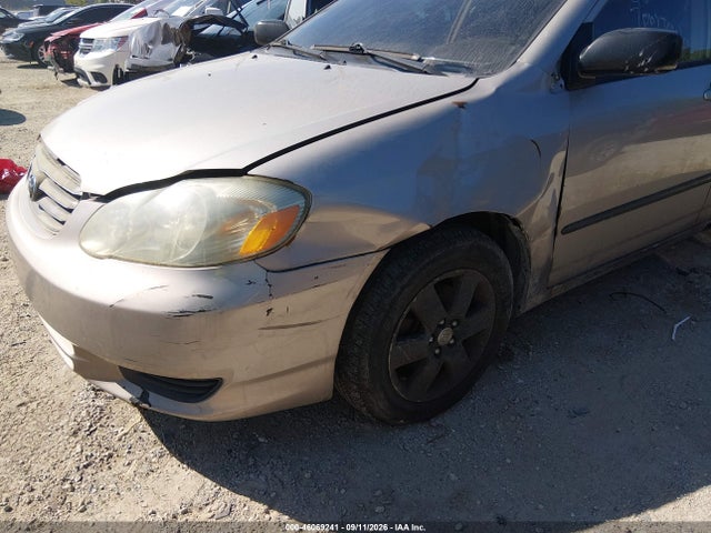 2003 Toyota Corolla Ce მანქანა იყიდება აუქციონზე, vin: 2T1BR32E63C018618, აუქციონის ნომერი: 46069241