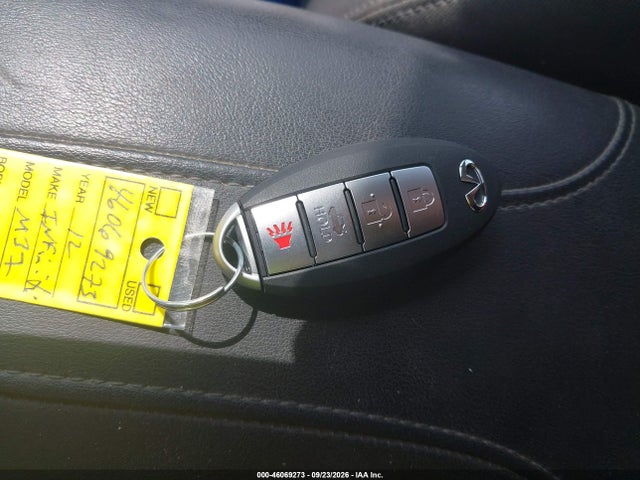 46069273 :رقم المزاد ، JN1BY1AP8CM330763 vin ، 2012 Infiniti M37 مزاد بيع