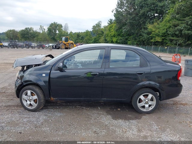 Продаж на аукціоні авто 2006 Chevrolet Aveo Lt, vin: KL1TG56646B576387, номер лоту: 46069301