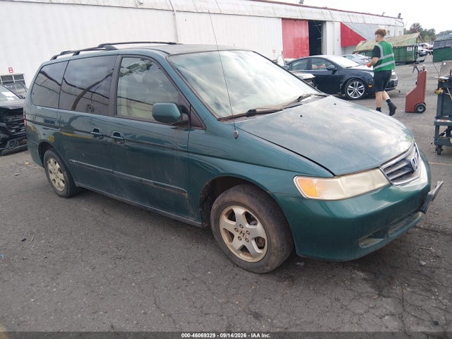 46069329 :رقم المزاد ، 2HKRL180X2H547095 vin ، 2002 Honda Odyssey Ex-l مزاد بيع