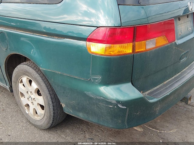 46069329 :رقم المزاد ، 2HKRL180X2H547095 vin ، 2002 Honda Odyssey Ex-l مزاد بيع