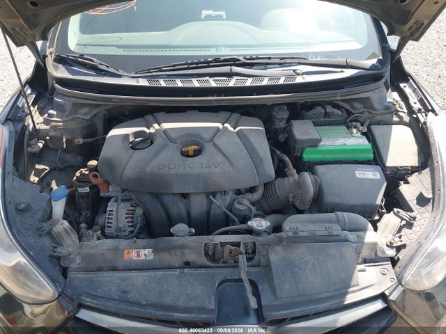 2013 Hyundai Elantra Gs მანქანა იყიდება აუქციონზე, vin: KMHDH6AE3DU011446, აუქციონის ნომერი: 46069423