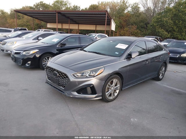 2018 Hyundai Sonata Sport მანქანა იყიდება აუქციონზე, vin: 5NPE34AF3JH655376, აუქციონის ნომერი: 46069499
