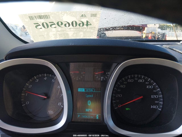 46069505 :رقم المزاد ، 2GNALDEK2D6204347 vin ، 2013 Chevrolet Equinox 1lt مزاد بيع