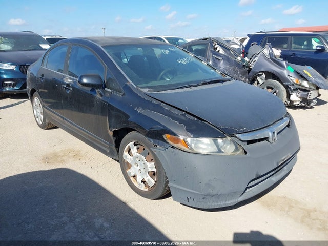 2008 Honda Civic Lx მანქანა იყიდება აუქციონზე, vin: 1HGFA165X8L052327, აუქციონის ნომერი: 46069510
