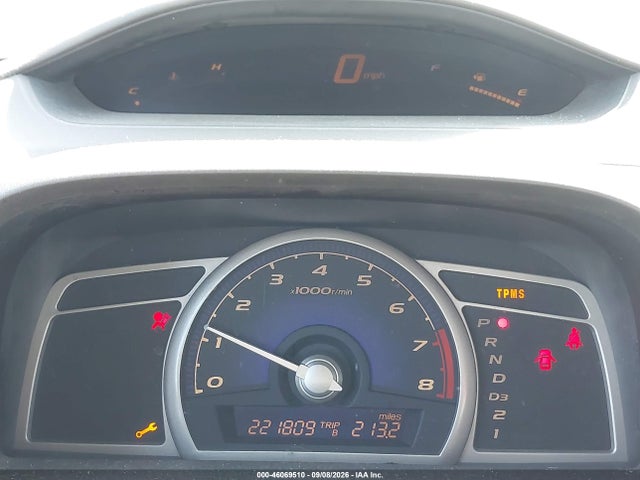 2008 Honda Civic Lx მანქანა იყიდება აუქციონზე, vin: 1HGFA165X8L052327, აუქციონის ნომერი: 46069510