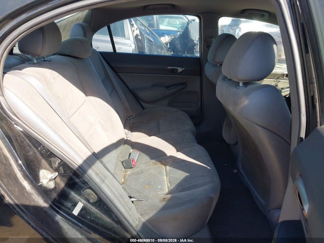 2008 Honda Civic Lx მანქანა იყიდება აუქციონზე, vin: 1HGFA165X8L052327, აუქციონის ნომერი: 46069510