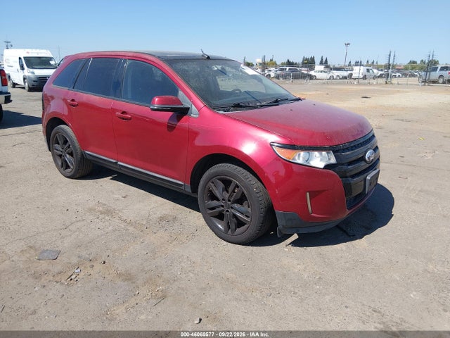 46069577 :رقم المزاد ، 2FMDK3JC6DBC57847 vin ، 2013 Ford Edge Sel مزاد بيع