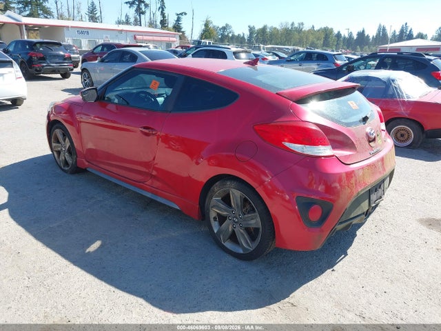 Hyundai Veloster Turbo W/black 2014 KMHTC6AE5EU200952 Image 3