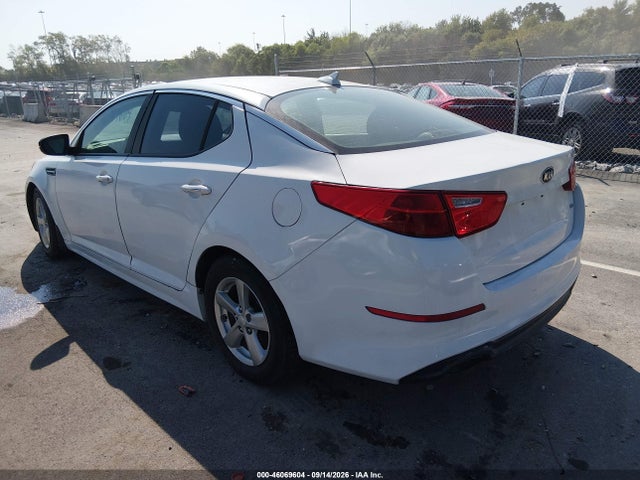 2015 Kia Optima Lx მანქანა იყიდება აუქციონზე, vin: KNAGM4A77F5612226, აუქციონის ნომერი: 46069604