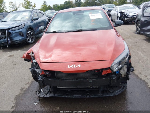 2022 Kia Forte Gt-line მანქანა იყიდება აუქციონზე, vin: 3KPF54AD5NE437172, აუქციონის ნომერი: 46069606